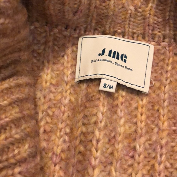 RIVKA PINK RIB KNIT CARDIGAN - Picture 6 of 8